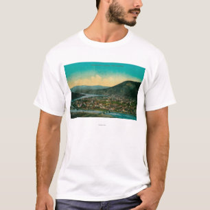 Dawson, Alaska Yukon Territory Town Uitzicht T-shirt