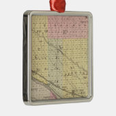 Dawson County, Nebraska Metalen Ornament (Rechts)