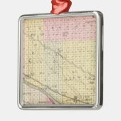 Dawson County, Nebraska Metalen Ornament (Links)