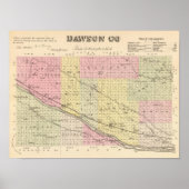 Dawson County, Nebraska Poster (Voorkant)