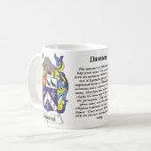 Dawson Family Coat of Arm mok (Voorkant links)