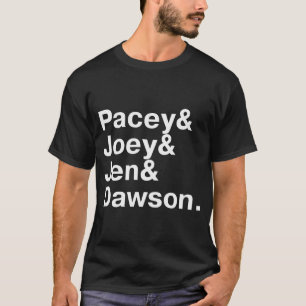 Dawsons Creek Names T-shirt