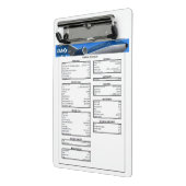 DAX 737-klembordchecklist Mini Klembord (Angled2)