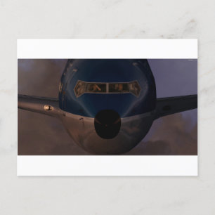 DAX B737 Evening Postcard Briefkaart