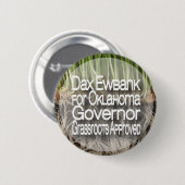 Dax Ewbank for Governor Button (Voorkant /achterkant)