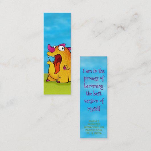 Dax Kindness Cards Mini Visitekaartje (Voorkant / Achterkant)