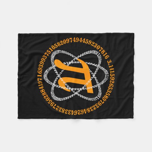 Day 3,14 Number Symbol Math Science Gift  Fleece Deken (Voorkant (Horizontaal))