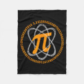 Day 3,14 Number Symbol Math Science Gift  Fleece Deken (Voorkant)