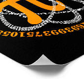 Day 3,14 Number Symbol Math Science Gift Poster (Hoek)