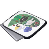 Day and Night Laptop Sleeve (Voorkant onderkant)