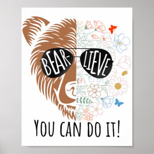 Day Beer gelooft dat je het kan doen Schattigee le Poster