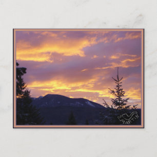 Day Break Sullivan Mountain Briefkaart