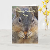 Day_Card van de gelukkige Vader Kaart (Gele Bloem)