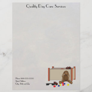 Day Care Letterhead Custom Briefhoofd