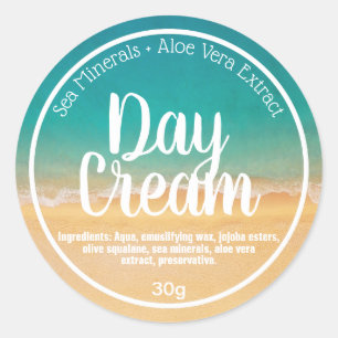 -day-crèmelabel ronde sticker