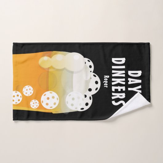 Day Dinkers Pickleball Beer League Team Custom Handdoek (Handdoek)
