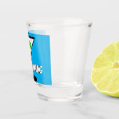 Day Dinking Martini Glass met Pickleball Olive Shot Glas (Rechts)