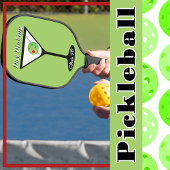 Day Dinking - Pickleball Martini Olive Pickleball Paddle