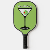 Day Dinking - Pickleball Martini Olive Pickleball Pickleball Paddle (Voorkant)
