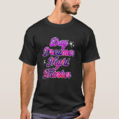 Day Dreamer Night Thinker Tired Sleepless Insomnia T-shirt (Voorkant)