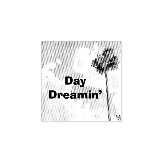 Day Dreamin Rubberstempel (Afrduk)