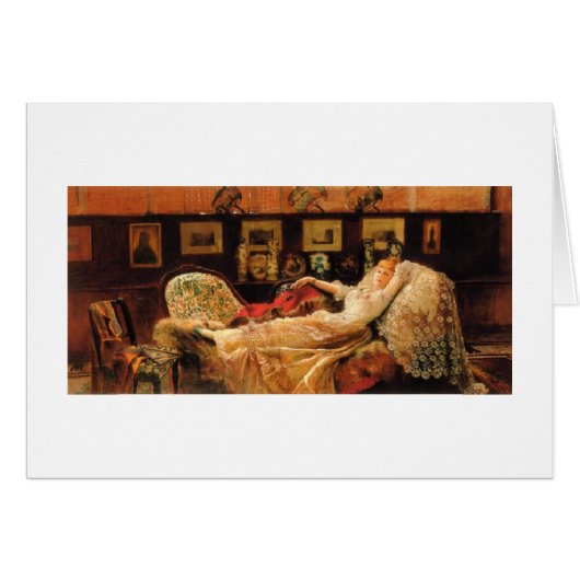  - Day Dreaming Lady, (Voorkant Horizontaal)