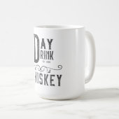 Day Drink Whiskey Koffiemok (Voorkant rechts)