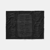 Day Drinking From A Mug, Sarcastic Funny Quotes  Fleece Deken (Voorkant (Horizontaal))