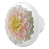 Day Dromer Waterlily Dahlia Keramische Knop (Rechts)