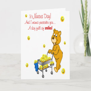 Day Full Of Smiles Nurses Day Greeting Card Kaart