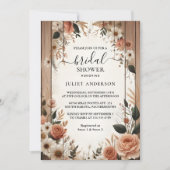 Day Garden Spring Wood Boho Rustiek Vrijgezellenfe Kaart (Voorkant)