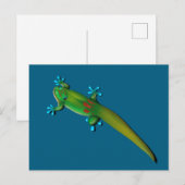 Day Gecko Briefkaart (Voorkant / Achterkant)
