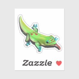Day Gecko – het claimen van territorium Sticker