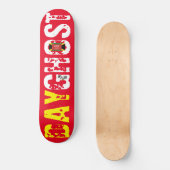 DAY GHOST-skateboard Persoonlijk Skateboard (Voorkant)