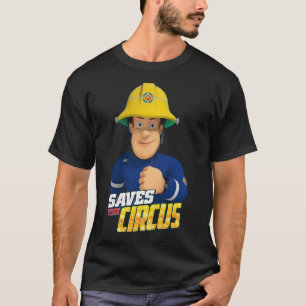Day Gift for Cartoon Fireman Names for Sam Childre T-shirt
