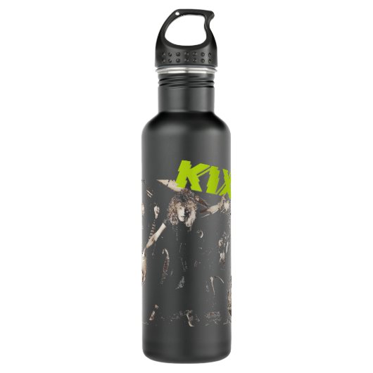 Day Gift Kix Band Gift For Fans Cool Gifts Waterfles (Voorkant)