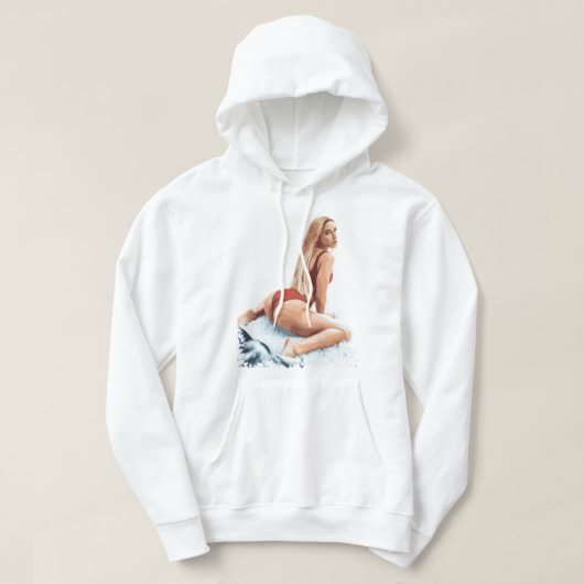Day Gift Mannen Funny Abella Danger Poster Mia Kha Hoodie (Design voorkant)
