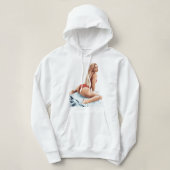 Day Gift Mannen Funny Abella Danger Poster Mia Kha Hoodie (Design voorkant)