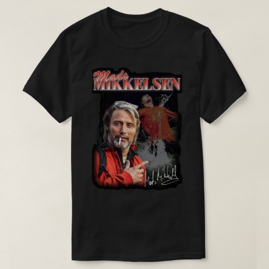 Day Gifts for Mads Influential Mikkelsen Cute Grap T-shirt (Design voorkant)