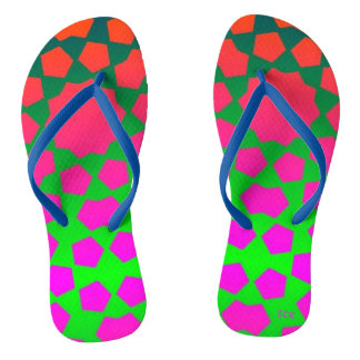 Day Glo Spanish Stars Teenslippers