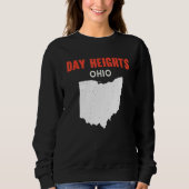 Day Heights Ohio USA State America Travel Ohioan Trui (Voorkant)