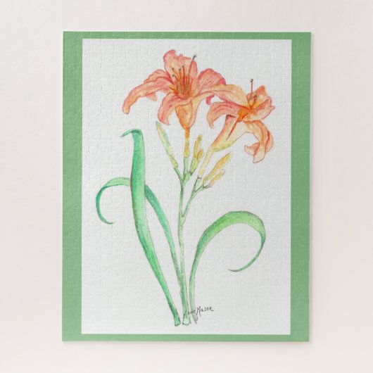 Day Lily Legpuzzel (Verticaal)
