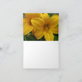 Day Lily Note Kaart (Binnen)
