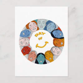 Day of Happiness  Briefkaart