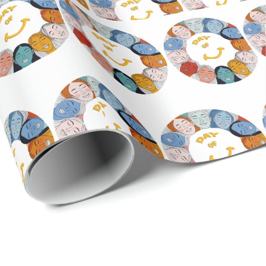 Day of Happiness  Cadeaupapier (Rol Hoek)