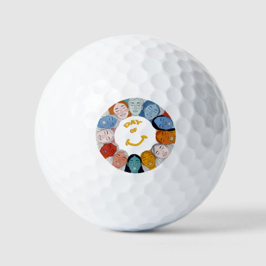 Day of Happiness  Golfballen (Voorkant)