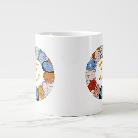 Day of Happiness  Grote Koffiekop (Voorkant)