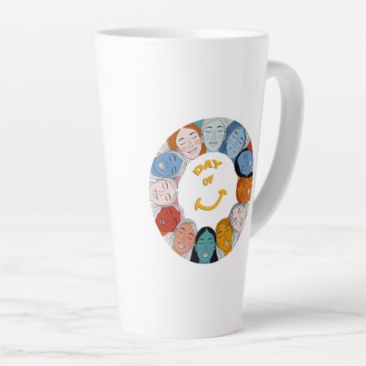 Day of Happiness  Latte Mok (Rechterhoek)