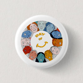 Day of Happiness  Ronde Button 3,2 Cm