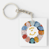 Day of Happiness  Sleutelhanger (voorkant)